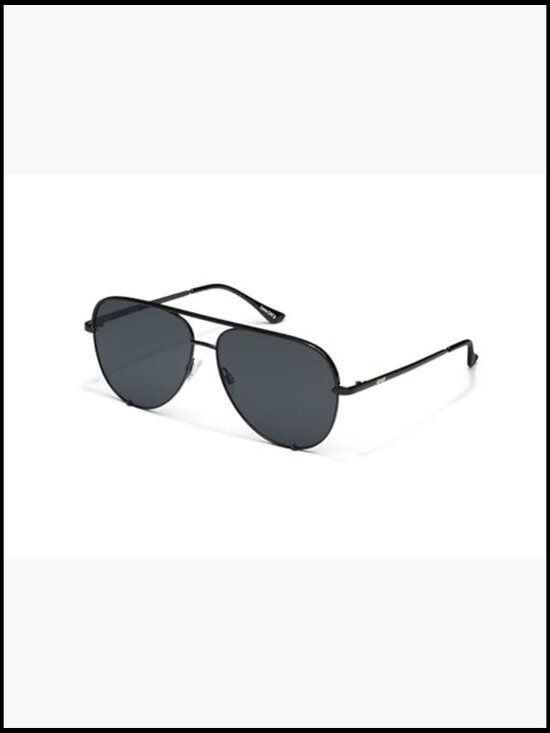 Polarized Oversized Aviator Sunglasses UV Protection Metal Frame